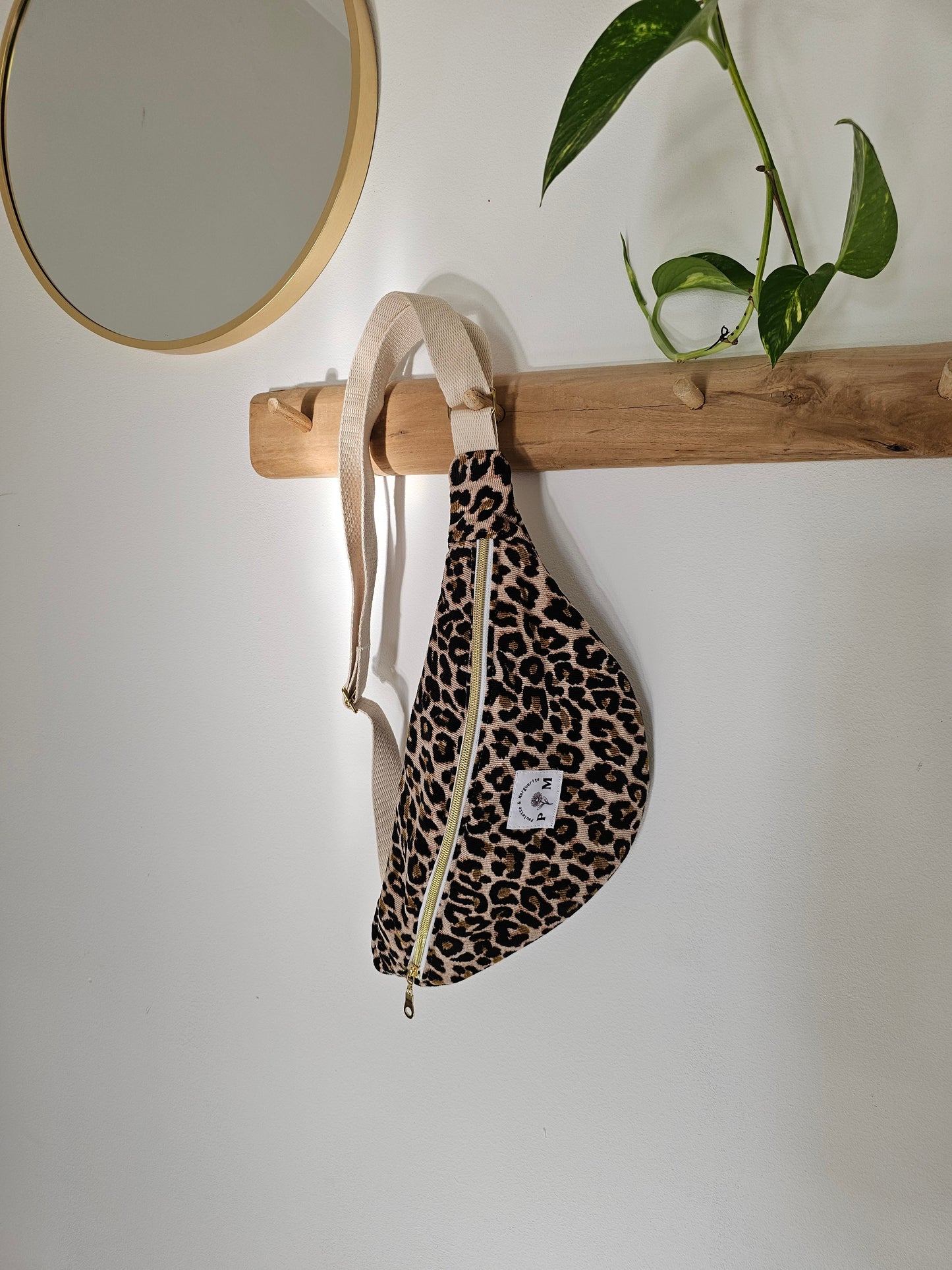 Sac banane P&M léopard