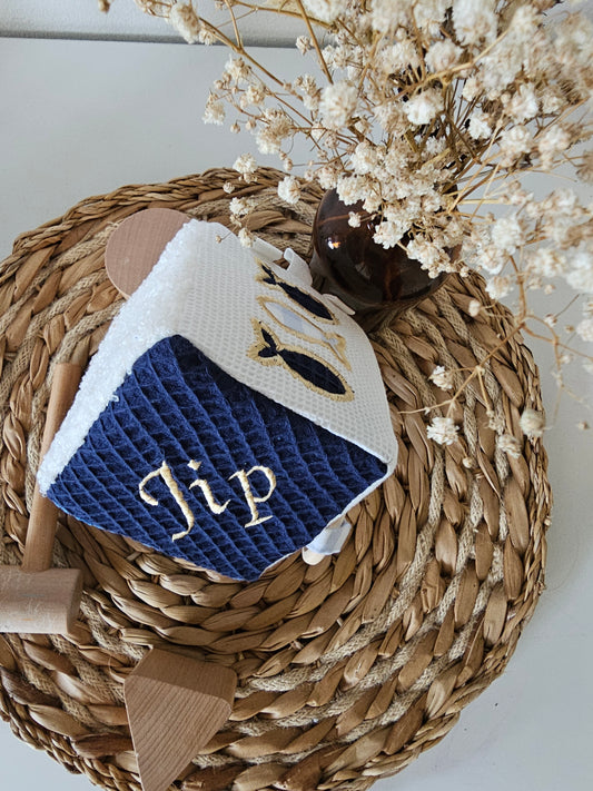 Cube d'éveil thème bleu/marin